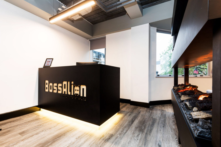 BossAlien Reception area